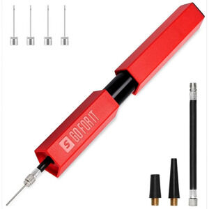 SPORTBIT Ball Pump- Portable Hand Pump With Storage and Extra Needles New In Box